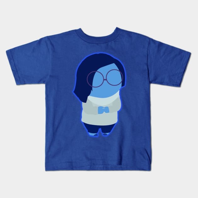 Sadness Kids T-Shirt by LuisP96